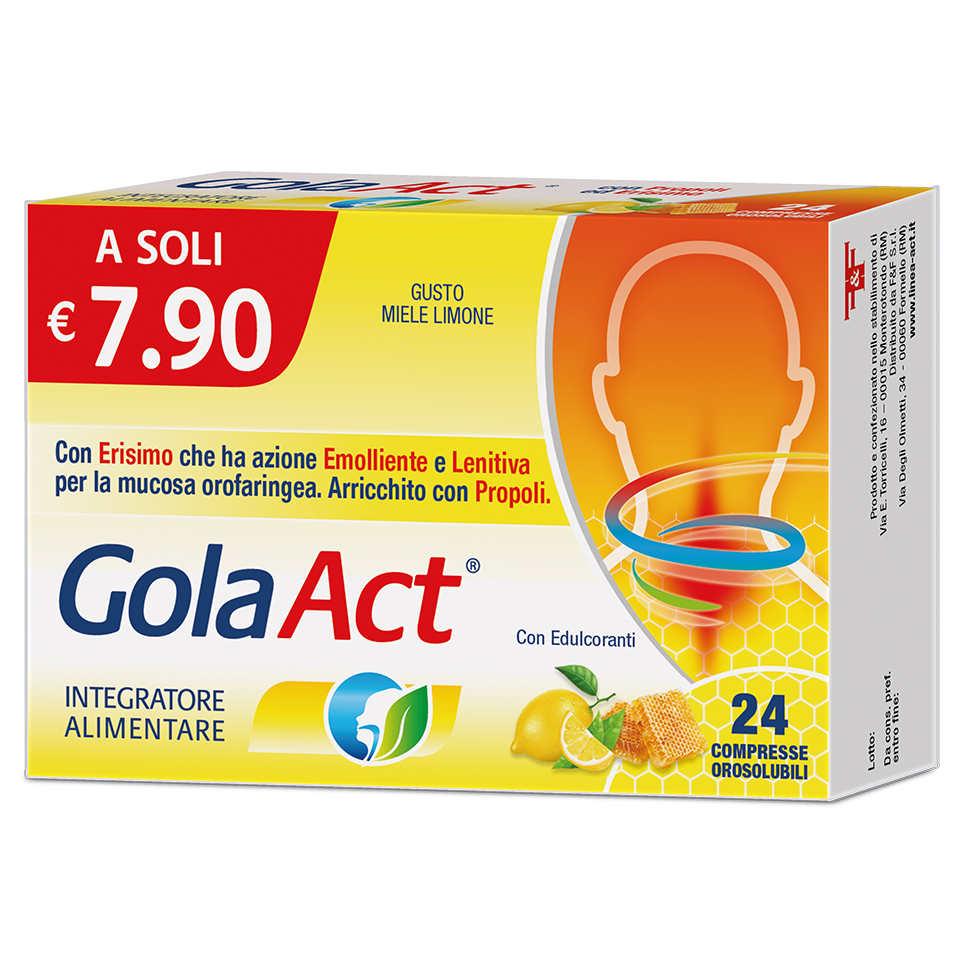 GOLA ACT - GUSTO MIELE LIMONE