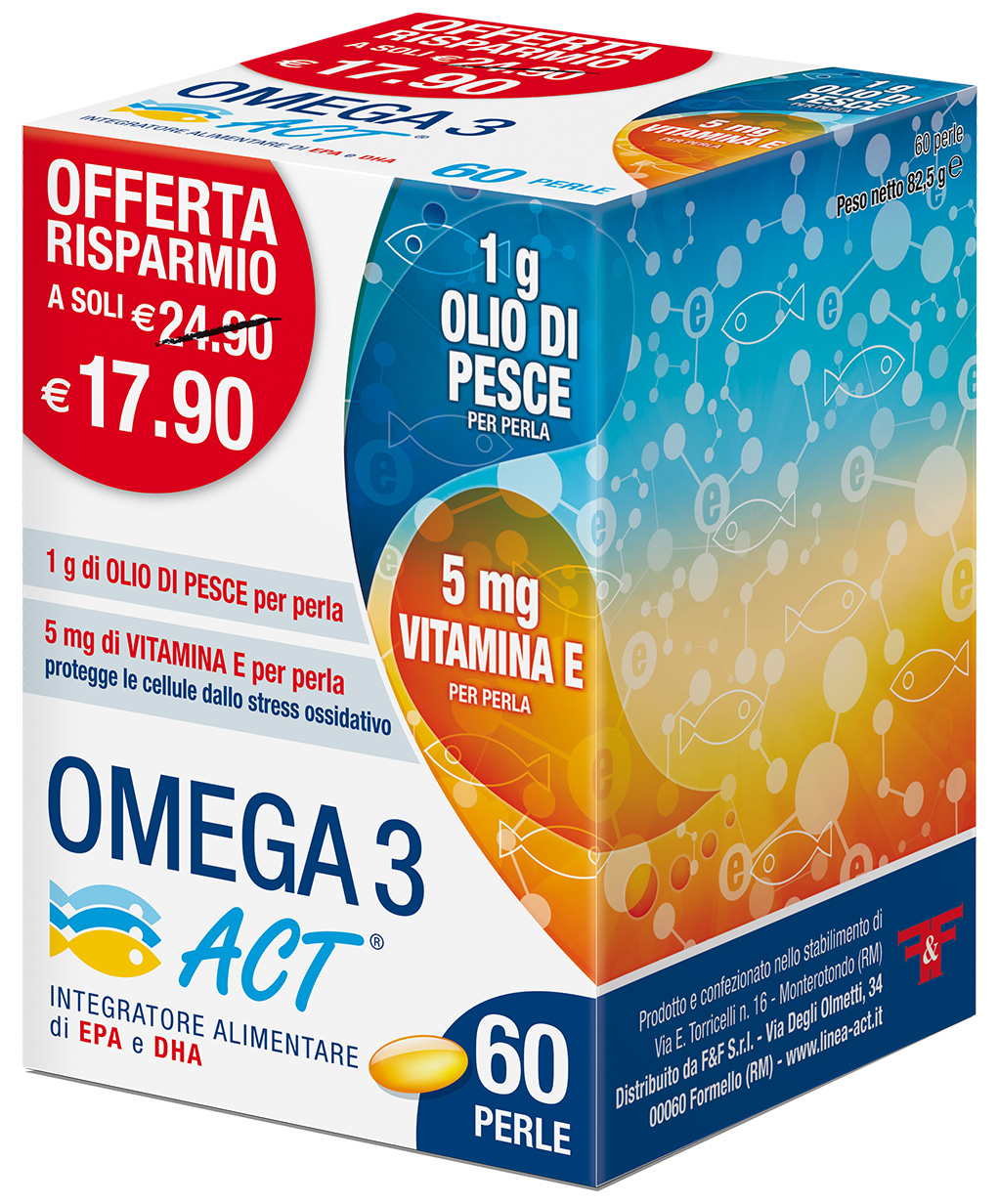 OMEGA 3 ACT 1g - 60 perle