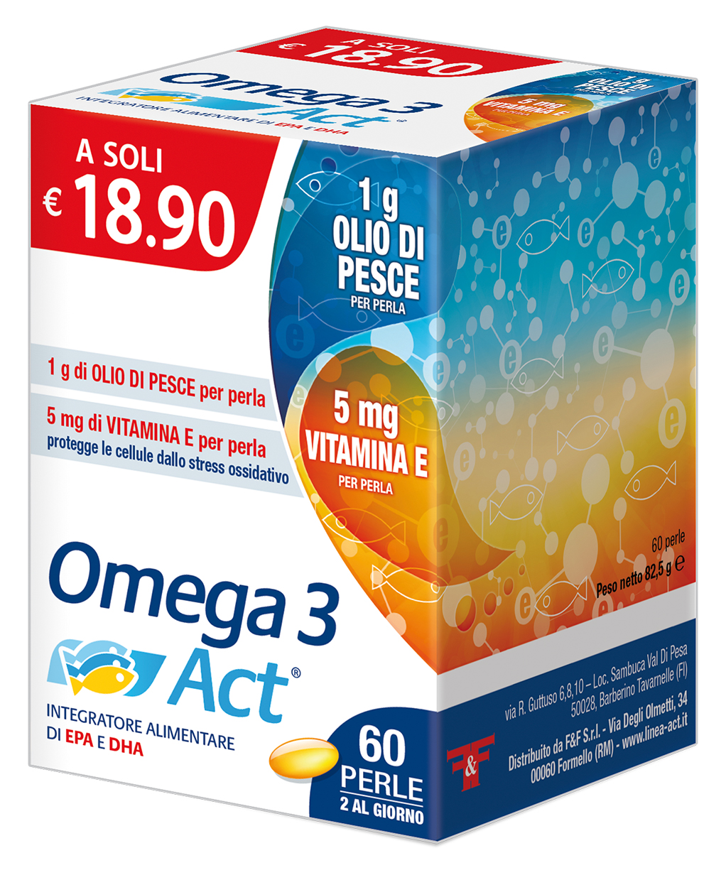 OMEGA 3 ACT 1g - 60 perle OMEGA 3 ACT 1g - 60 perle
