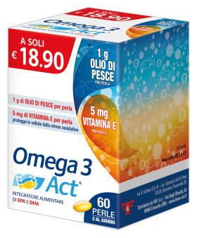 OMEGA 3 ACT 1g - 60 perle