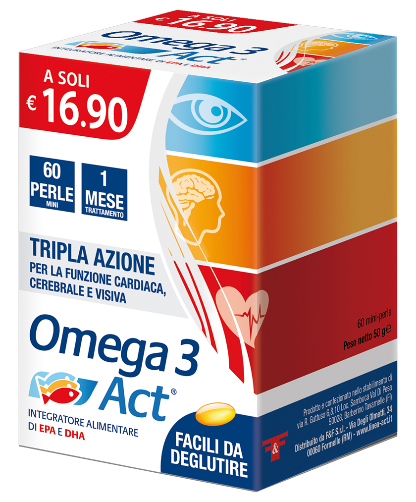 OMEGA 3 ACT - 60 mini perle