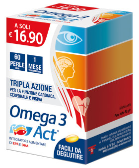 OMEGA 3 ACT - 60 mini perle